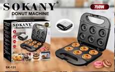 Máquina de Donas x6 Porciones Sokany